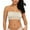 Brown, variant on PATLOLLAV Double Womens Plus Size Strapless Bra Bandeau Tube Removable Padded Top Stretchy