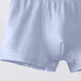 thumbnail image 7 of CYRBOKO 3 Pack Boxer Briefs for Boys, Stretchy Soft Cotton Breathable Boys Underwear Blue Size 5-6 T, 7 of 7