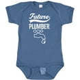 thumbnail image 3 of Inktastic Future Plumber Childs Plumbing Boys or Girls Baby Bodysuit, 3 of 5