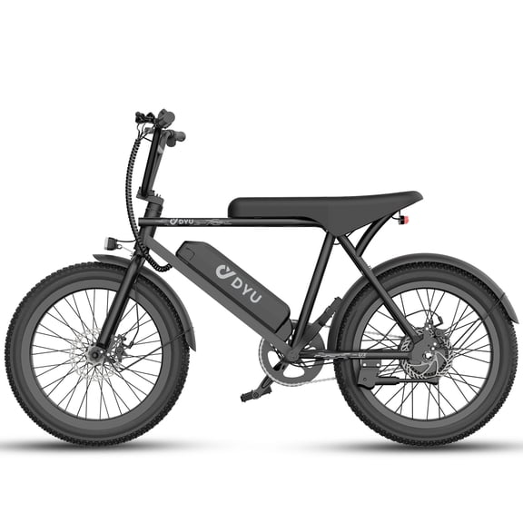 DYU Electric Bike for Adults,20" Ebike,500W Power Motor,48V 13Ah Removable Battery,20MPH,45 Miles Max,commuting EBicycle,UL 2849
