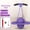 Purple, variant on A High-Elasticity Bounce Ball for Fitness and Outdoor Fun - Durable, Wear-Resistant Design with Thick Load-Bearing and Flexible Handle, Perfect for Various Activities, No Battery Required