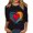 A253 Black, variant on FASHOFT Valentine's Day Shirts for Women 3/4 Length Sleeve Tops Funny Love Heart Graphic Cute Crew Neck Holiday T-Shirts Black L
