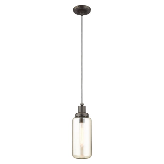 Livex Lighting - Art Glass - 1 Light Mini Pendant in Coastal Style - 5 Inches