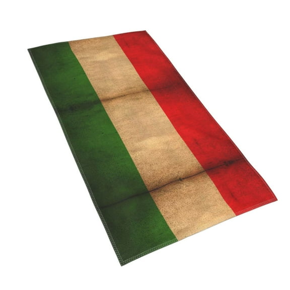 Vintage Italian Flag Hand Towel Ultra Soft Bath Towels Kitchen Dish Guest Towel For Spa Gym Home Decor 15.7"X27.5"