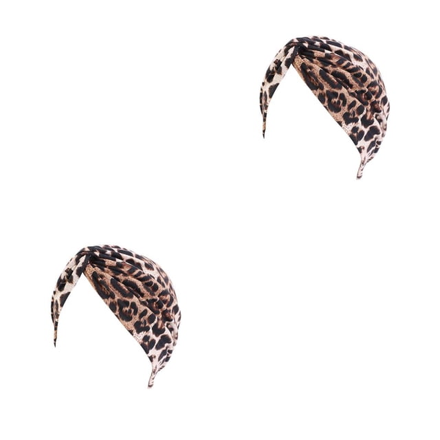 Qarigey Envolturas para la cabeza para mujeres Elasticidad Estilos bohemios Gorro Sombreros de moda Accesorios de ropa Regalos de tipo 7 2piezas