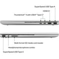 thumbnail image 6 of HP Envy X360 15 2-in-1 Business Laptop 15.6" FHD IPS 100% sRGB Touchscreen 12th Gen Intel 10-Core i7-1255U Processor 16GB DDR4 512GB SSD Backlit Keyboard B&O Audio Thunderbolt HDMI Win11 Silver, 6 of 6