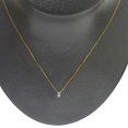 thumbnail image 5 of Aonejewelry 0.45Ct Round Aquamarine Pendant in 14k Yellow Gold, 5 of 5