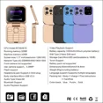 thumbnail image 4 of Mini 2G Flip Phone, 1.77-inch, Dual SIM, MP3 Magic Voice, Camera, Flashlight, Speed Dial, 4 of 6