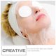 thumbnail image 5 of 100pcs Face Gauze Mask Hojas de papel facial Pre-Cut Hojas faciales Papel de fibra de piel, 5 of 6