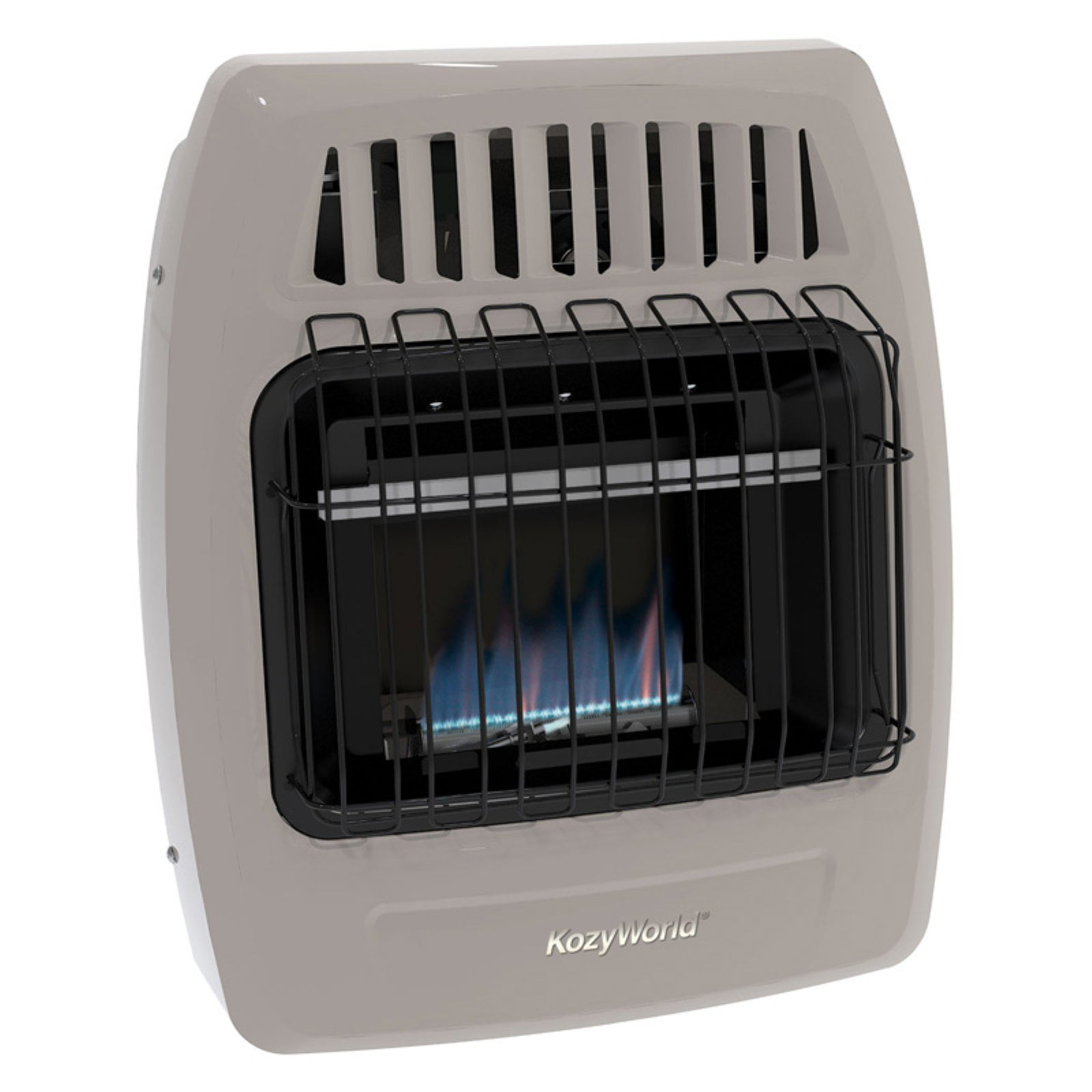 Kozy World Blue Flame Natural Gas Vent Free Wall Heater