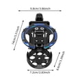thumbnail image 2 of WIFKLSIIPG Motorcycle Cup Holder Aluminum Alloy Glass Rack with 360 Rotating Base for Stress and Secure Drink Storage, 2 of 6