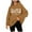 Brown, variant on Lolmot Hoodies for Women Fall Fashion 1692 They Missed One Funny Letter Print Sweatshirt Casual Long Sleeve Vintage Hooded Pullover Sweatshirt