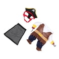 thumbnail image 3 of IFANLANDOR 1 Set Dog Cosplay Costume Pirate Theme Cotton  Birthday Parties, 3 of 6