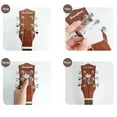 thumbnail image 2 of Guitar Headstock Decal Sticker Guitar Neck Sticker DIY Guitars Accessories, 2 of 7