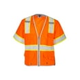 thumbnail image 2 of ML Kishigo B78529668 Premium Brilliant Series Heavy Duty Class 3 Vest, Orange - 3XL, 2 of 3