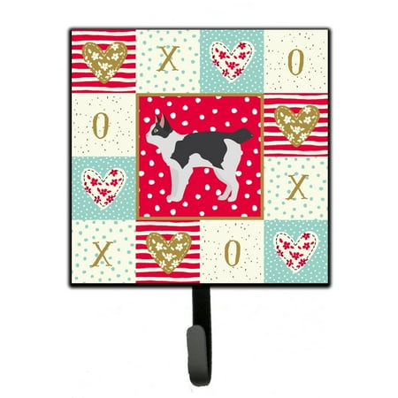 

Carolines Treasures CK5627SH4 Japanese Bobtail Cat Love Leash or Key Holder Red 7Hx4.25W multicolor