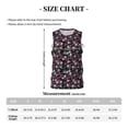 thumbnail image 4 of Sikiie Daisies Flowers Basketball Jersey Reversible Men's Mesh Athletic Sports Shirts Training Practice S-4XLX-Large, 4 of 6
