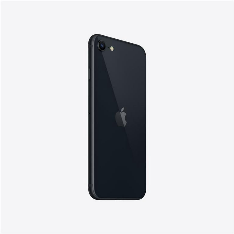 Cricket Wireless Apple iPhone SE 2022, 64GB, 4GB RAM, Midnight - Prepaid  Smartphone 