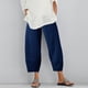 thumbnail image 3 of WILLBEST Pantalones Casuales para Mujer, de Uso Diario, de Color Sólido, con Cintura Elástica, Largos y Bolsillos Laterales para Un Estilo y Comodidad Sin Esfuerzo. Grande, 3 of 7