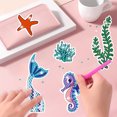 thumbnail image 3 of Children's Diamond Painting Set, Cartoon Unicorn Children's DIY Handmade Diamond Water Cup Stickers, 6-12 Year Old Girls' Diamond Art and Handicrafts, 3 of 10