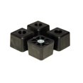 thumbnail image 1 of Patas de goma Linear Motion Labs 2,9 x 3,8 cm de alta resistencia, 4 piezas, 1 of 8