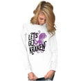 thumbnail image 4 of Lets Get Kraken Nautical Octopus Plus Size Long Sleeve Graphic Tee Shirt Brisco Brands 2X, 4 of 5