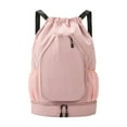 thumbnail image 1 of Lipstore Badminton Racket Bag Decor Basketball Bag for Camping Gym Outdoor Activities Pink, 1 of 8
