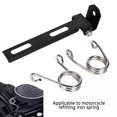 thumbnail image 4 of Kenally Muelle de sillín de motocicleta de hierro, 2 piezas, reemplazo desmontable portátil, pieza de resortes de asiento de mejora de Accesorios para motos, 4 of 6
