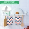 thumbnail image 4 of Yayeee Pot Holders Kitchen Heat Resistant with Pocket 7"x9.8" Cotton Oven Cooking Hot Pads, White Geometric, 4 of 7
