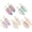 Type-3, variant on 10 count No Bend Hair Clips, Jelly Glitter No Crease Hair Clips for Styling, Flat Duckbill Clips, Seamless Bang Hair Barrette for Women Girls Hairstyle Accessories