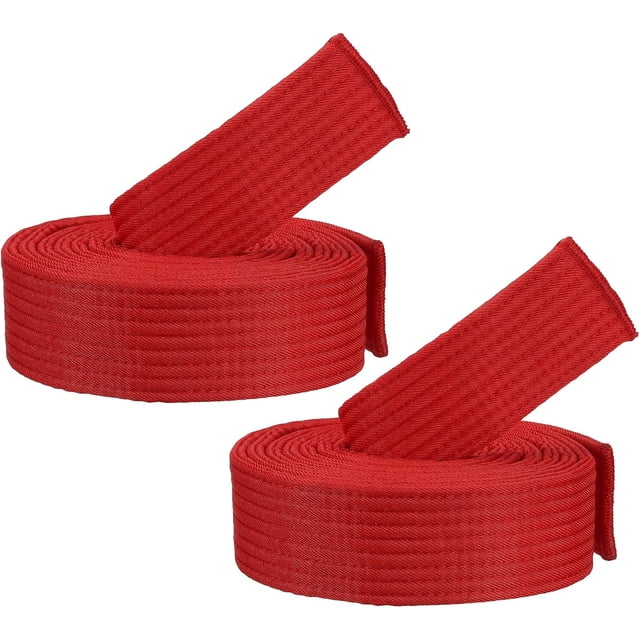 Taekwondo Colored Ranking Belts, Polyester Martial Arts Judo Karate Belt for Coach Teaching Practice