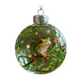 thumbnail image 1 of Adorno navideño de rana, colgante acrílico plano en 2D, decoración para árboles con motivos de la fauna silvestre, decoración festiva para habitaciones, regalos significativos para niños, 1 of 7
