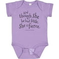 thumbnail image 3 of Inktastic Though She Be but Little Shakespeare Quote Boys or Girls Baby Bodysuit, 3 of 5
