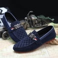 thumbnail image 1 of Mocasines suaves de estilo veraniego a la moda para hombre, zapatos de cuero de alta calidad, zapatos planos para hombre, zapatos de conducción casuales Gommino (27 cm), 1 of 3