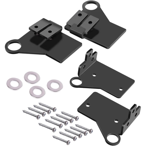 RVKXHD 634166 Door Hinge Kit fits for Norcold N6X, N8X,N1095,Refrigerator Door Hinge Repair Kit fits for Norcold Polar Series of N7X N7LX NALX NA7LX N8X NA8X NA8LX N8XRFT N8XRT N8XF N8VF