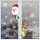 thumbnail image 4 of Pegatinas navideñas de Papá Noel YONGSHENG para ventana decoración del hogar, 4 of 5