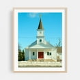 thumbnail image 2 of Holy Trinity National Catholic Church, Buffalo - Buffalo New York Photography Church Architecture Winter Snow Rural Scenic Unframed Wall Art Print 6 x 8 inches, 2 of 13