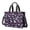 Unicorn and Rainbow Purple Pattern, variant on Unicorn and Rainbow Purple Pattern Canvas Messenger Tote Bag, Work Tote with Multi Pockets & Removable Strap, Magnetic Closure Gifts for Work Travel Shopping
