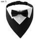 thumbnail image 2 of Pañuelo de boda para perro, Collar para perro con diseños de pajarita, Collar ajustable, pajarita Formal para perro Tux, 2 of 5