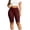 Wine, variant on Tumotour Athletic Running Yoga Short for Women's Elastic Waist Knee Length Outdoor Work Shorts Jogging Walkshort Summer High Waisted Biker Shorts