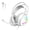 WHITE, variant on Gaming Headset with Microphone, Noise Cancelling Gaming Headphones Compatible with PS4 PS5 Xbox One PC Laptop, Over-Ear Headset with LED RGB Light, 7.1 Stereo Surround Sound