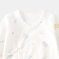 thumbnail image 3 of 1-3 Months Infant One-Piece Romper Baby Casual Long Sleeve Bodysuit Toddler & Infant Boy's Girl's Comfortable Clothing Dark Blue Newborn Gift, 3 of 3