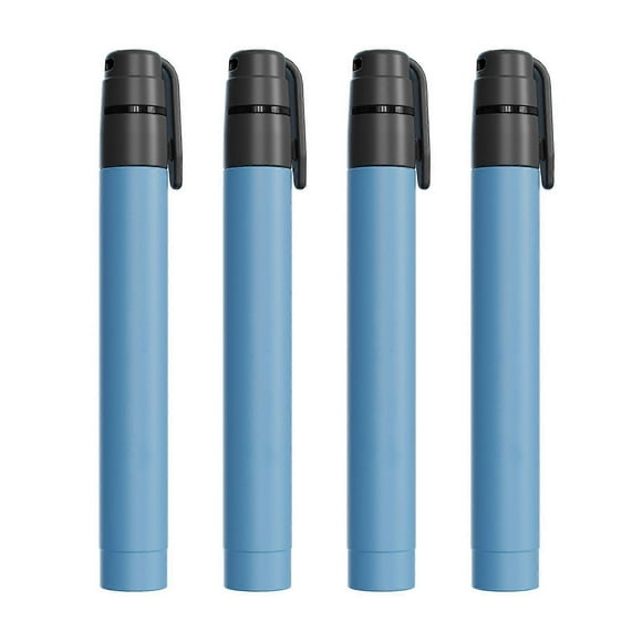 4pcs Outdoor Mini Water Filter Straw Emergency Portable Water Filtration System for Camping Hiking Travel