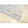 thumbnail image 3 of Pasargad Home Chelsea 5' x 8' Power-Loomed Seafoam/Ivory Rug - All Ages, Indoors, 3 of 6