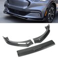 thumbnail image 4 of Front Bumper Lip Kit, Temperature Resistant Lower Bumper Spoiler Carbon Fiber Style  For Car, 4 of 8