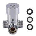 thumbnail image 2 of G1/2 hot and cold water mixing valve thermostatic mixer temperature control for automatic faucet, 2 of 5