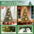thumbnail image 3 of Laintene 6ft Pre-Lit Christmas Tree, Artificial Christmas Tree w/2085 PE & PVC Tips, 400 Lights and Large Storage Bag for Holiday, 3 of 13