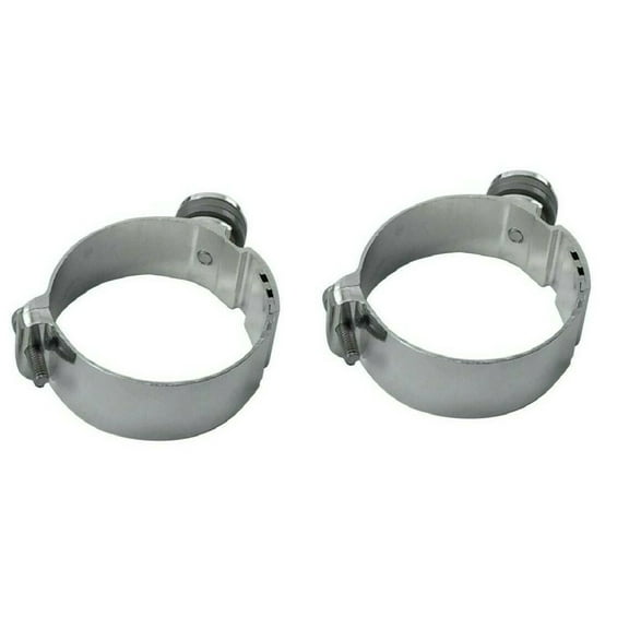 Memphis Shades Adjustable 48-55mm Windshield Fork Clamp Mounts (MEM9954)