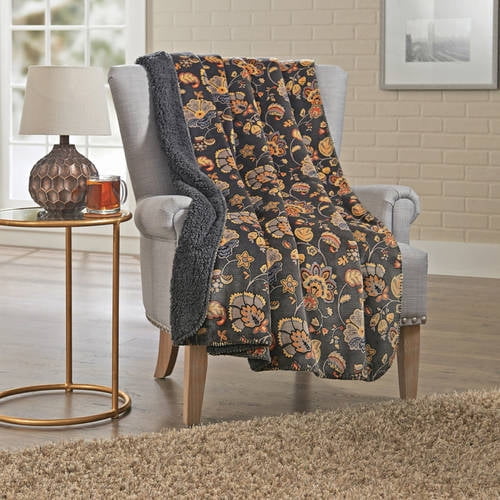 Better Homes & Gardens Sherpa Throw Blanket, 1 Each