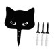 thumbnail image 2 of Estaca de gato para decoración de jardín, adorno artístico para patio, letrero divertido y realista, regalo resistente a la intemperie Estilo A, 2 of 9